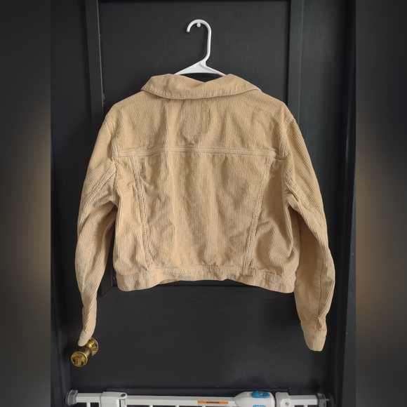 Hollister Women's Tan Corduroy Jacket - Picture 2 of 2